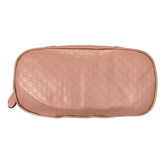 Auth GUCCI Micro Guccissima 449654 Pink Leather Handbag - Picture 15 of 16